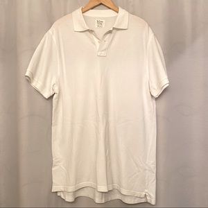 White polo shirt | J Crew